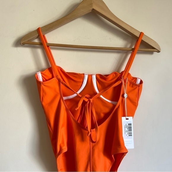 Frankies Bikinis Lorelei One Piece Swimsuit in Saffron - Picture 12 of 16